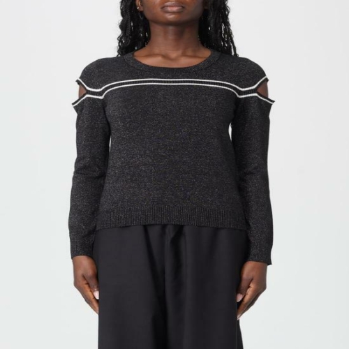 LIU JO 라프리마 여성 탑 스웨터 TF5026MS49I A4345 블랙 /6