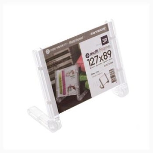 ART 각도조절 멀티프레임 3R 127 89mm 단면 가로 투명 S12168922