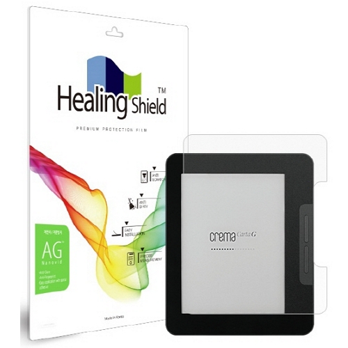 폰트리 힐링쉴드 예스24 크레마 카르타 G 저반사 지문방지 액정보호필름 (액정 1매)_이미지