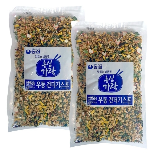농심 가락 우동 건더기스프 500g (2개)_이미지
