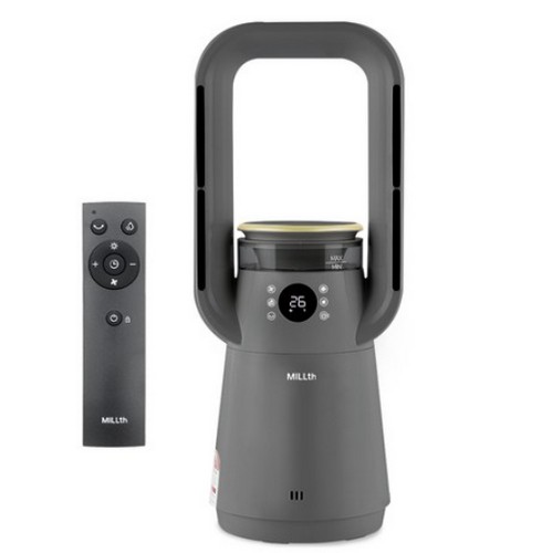 MILLTH 날개없는 4in1 에어콤보 히터