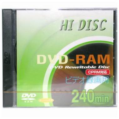 HiDisc DVD-RAM(DS) 9.4GB 2x 쥬얼 1장_이미지