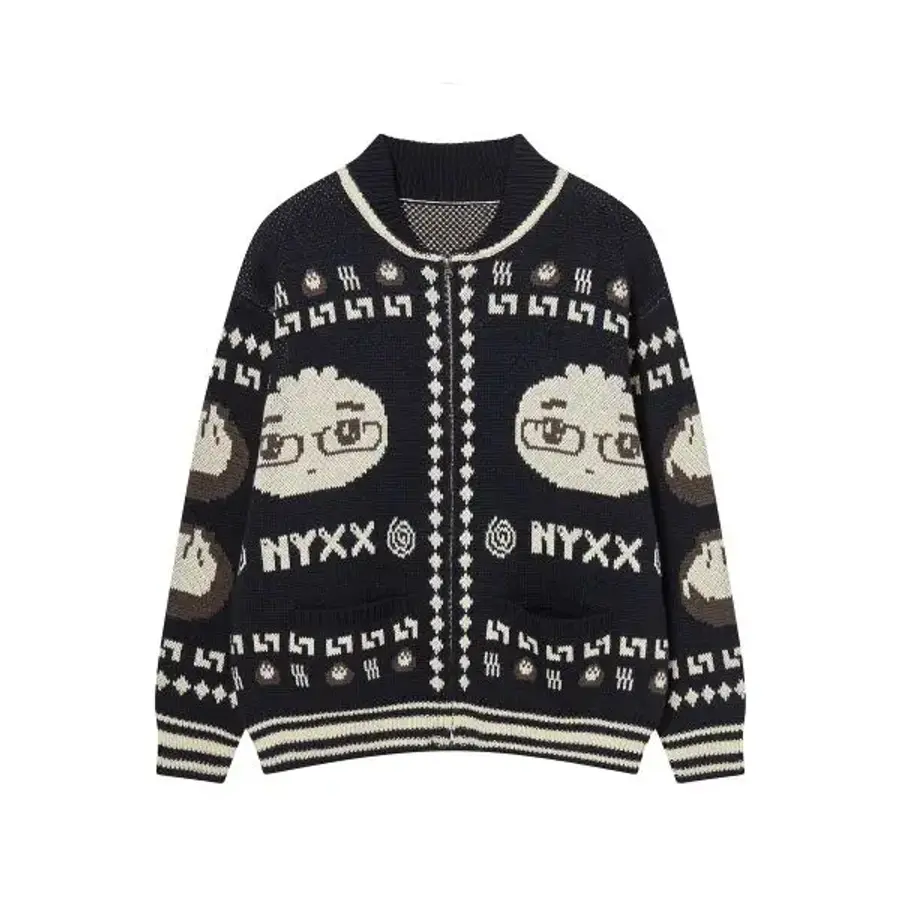 케이브랜즈 닉스 엔와이엑스엑스 X NYGD COWICHAN CARDIGAN NAVY NX25CPKT01NV 147104