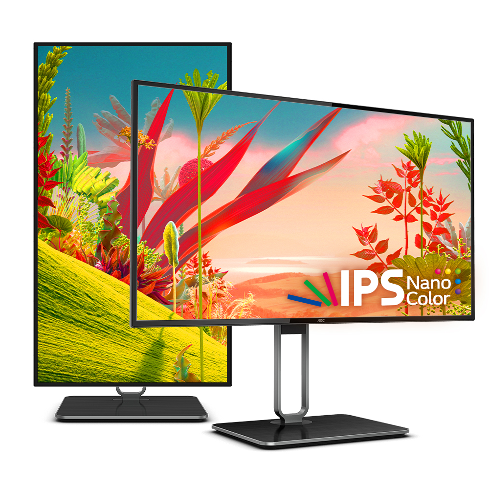 알파스캔 AOC U27U2S 나노 IPS 4면 보더리스 UHD USB-C HDR 400 무결점