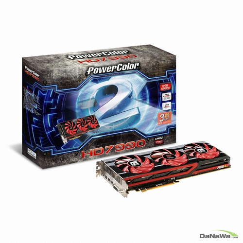 PowerColor �󵥿� HD 7990 D5 6GB KPC