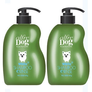 두리화장품 댕기머리 알프레독 화이트 샴푸&린스 500g (2개)