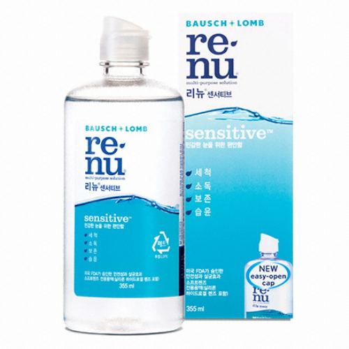 바슈롬 리뉴 센서티브 아이즈 355ml (4개)_이미지