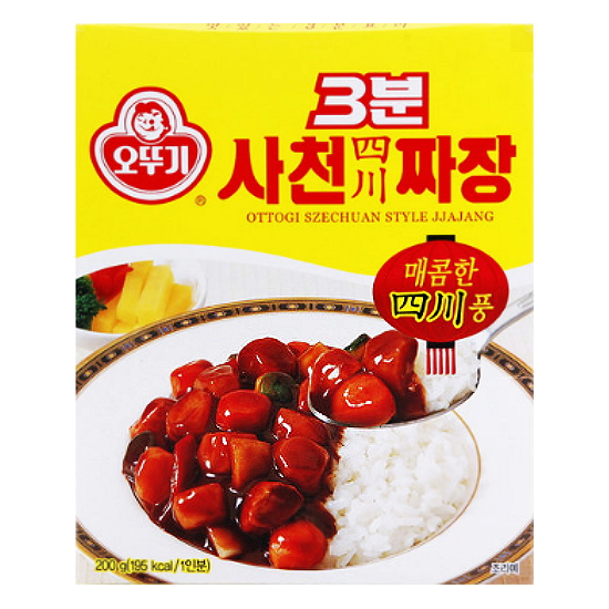 오뚜기 3분 사천짜장 200g (24개)