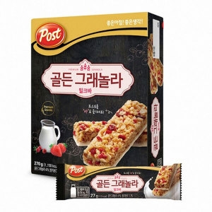 동서식품 포스트 콘푸라이트 밀크바 27g (10개)_이미지