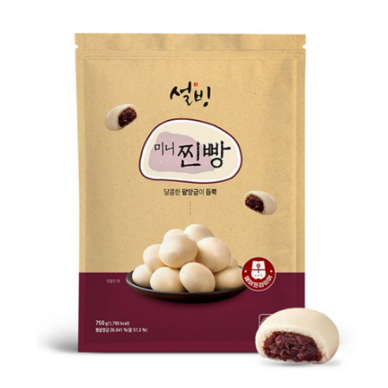 설빙 미니 찐빵 30개입 750g (1개)_이미지