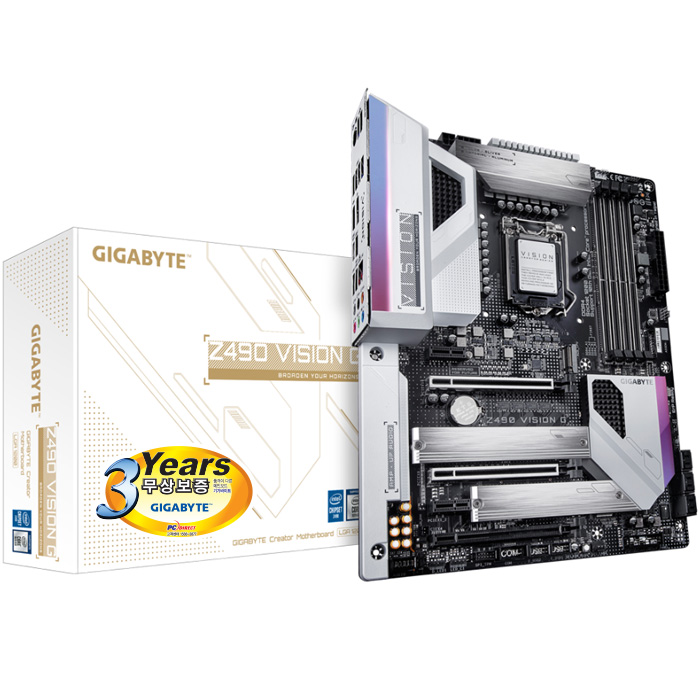 GIGABYTE Z490 VISION G 피씨디렉트