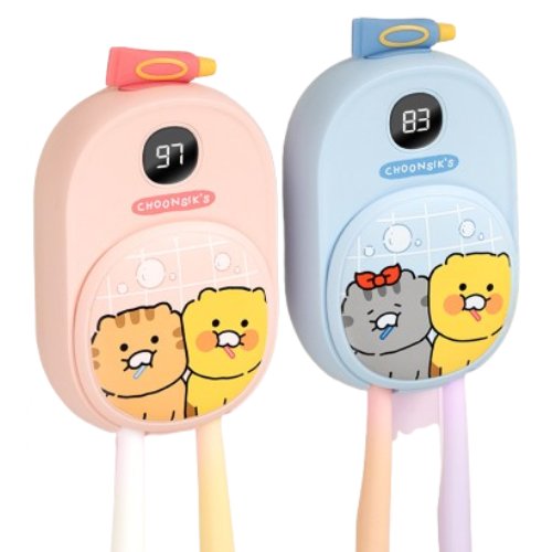 카카오프렌즈 춘식이 짝꿍 듀얼 UV 칫솔살균기_이미지