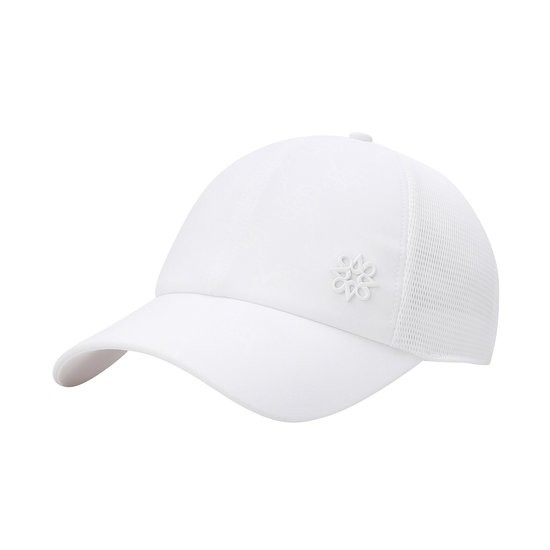 세인트앤드류스 STA 로고 패턴 메쉬 볼캡 811F2CP204_WH