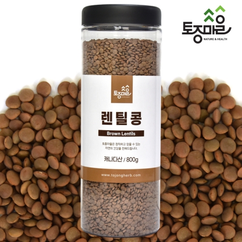 토종마을 렌틸콩 800g (1개)_이미지
