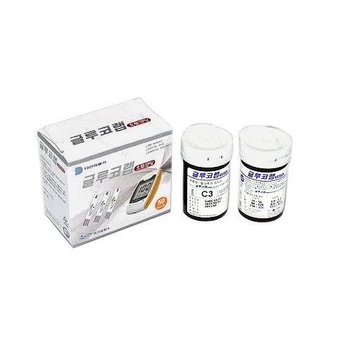 오상헬스케어 글루코랩 오토코딩 혈당시험지