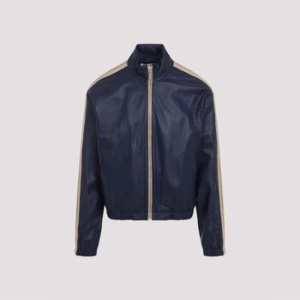 마르니 Ovine Leather Jacket 5588300B61 BLUE CHINA B BLUE CHINA