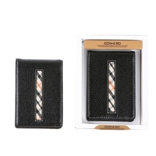 남성 가죽 머니클립 지폐 카드 수납 지갑 오플 W2AE68C