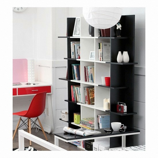 필웰 테미스 모던 무한연결 6단 책장 화이트_이미지