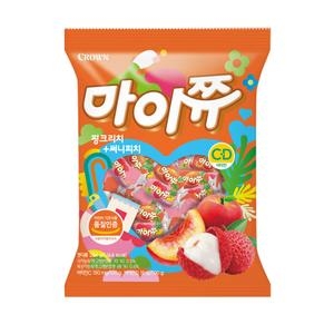 크라운제과 마이쮸 핑크리치 + 써니피치 284g (6개)_이미지