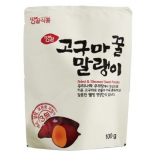 땅끝식품 땅끝 고구마꿀말랭이 100g (1개)_이미지
