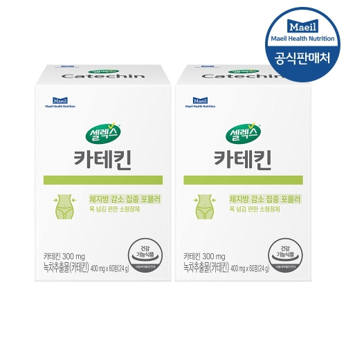 매일유업 셀렉스 카테킨 400mg 60정 (2개)_이미지