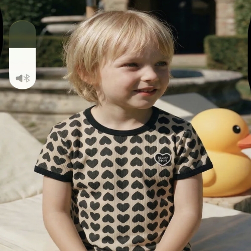 벨리타앤보이즈 BB하트올오버 원마일반팔티셔츠 BT6MTS31CH_이미지