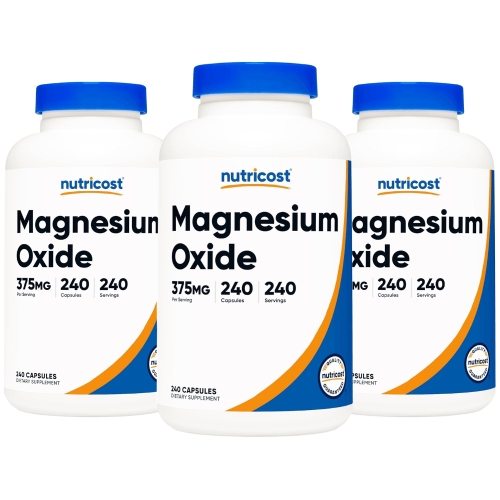 뉴트리코스트 산화 마그네슘 375mg 240캡슐 (3개)