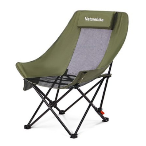 네이처하이크 씨스타 하이백 메쉬 문 체어 [그린]