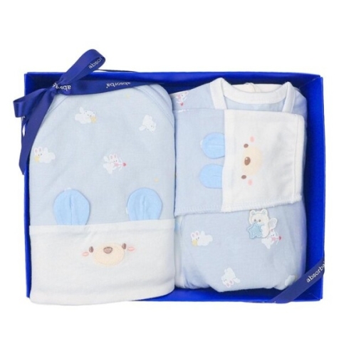도도모달 속싸개 배냇슈트 2종세트 블루 A3A1B10903