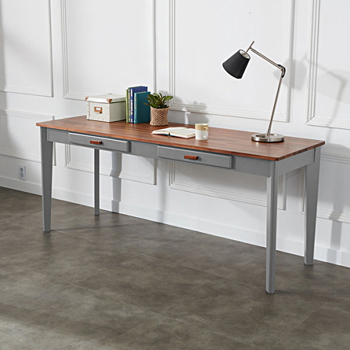 자연미인 에이드 원목 서랍 책상 1800 (180x60cm)_이미지