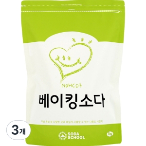 소다스쿨 베이킹소다 3kg (3개)_이미지