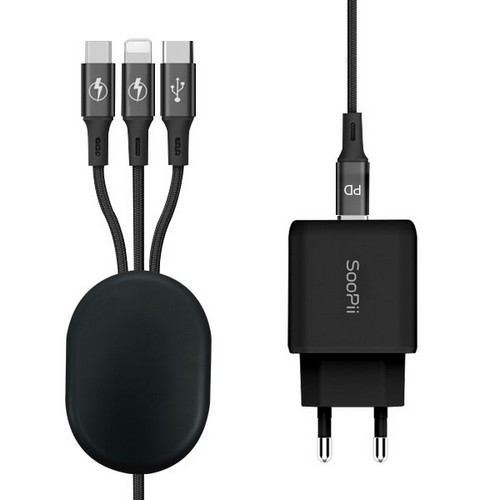 SooPii PD PPS 25W 충전기 ZX-1U47TS07PD