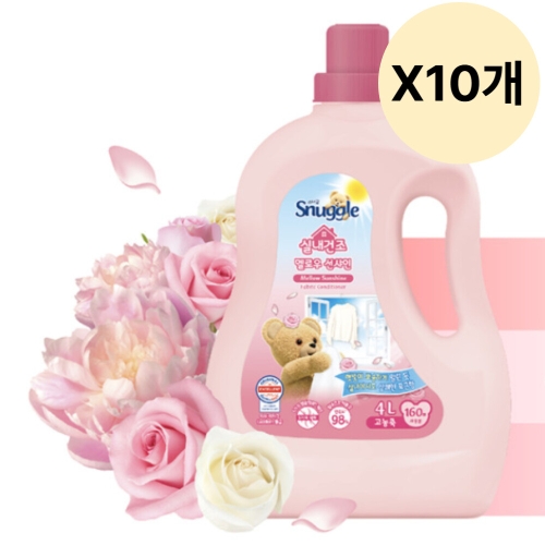 유니레버 스너글 멜로우 선샤인 4L (10개)