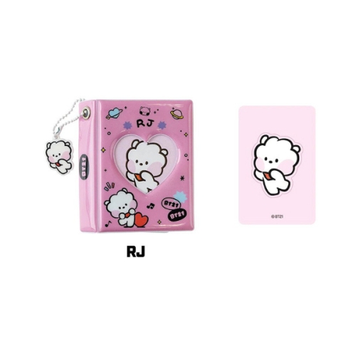 솔로몬 BT21 미니니 포토카드 바인더 알제이(RJ)