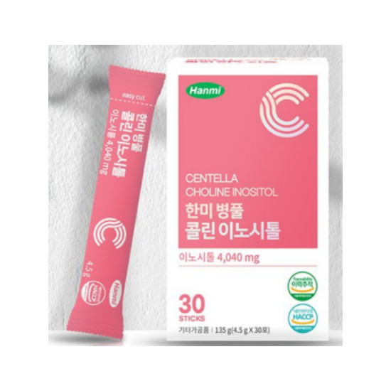 한미헬스케어 한미 병풀 콜린 이노시톨 30포 (1개)_이미지