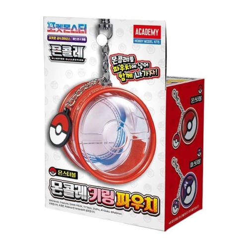 아카데미과학 포켓몬 몬콜레 키링 파우치 몬스터볼 가방고리35485807_이미지