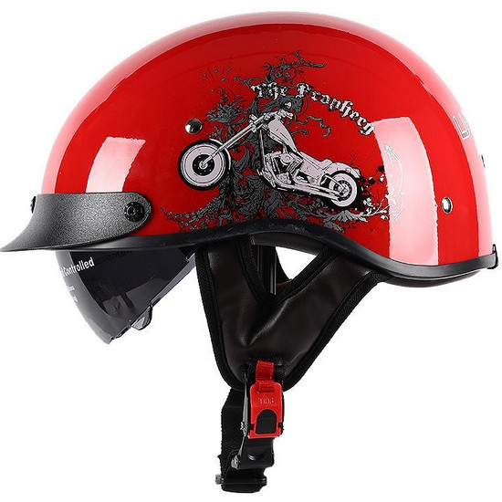  알엠티 하프페이스 헬멧