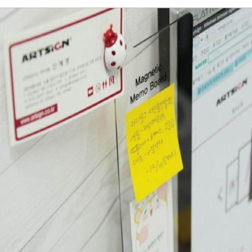 아트사인 컴퓨터 모니터메모보드200 자석 좌 4327 WB18AC7