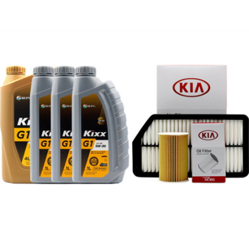 GS칼텍스 킥스 G1 5W30 + 순정필터 올뉴K7 3.3 가솔린_이미지