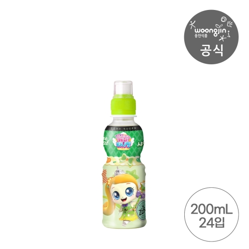 웅진식품 캐치티니핑 제로 샤인머스캣 200ml (24개)_이미지