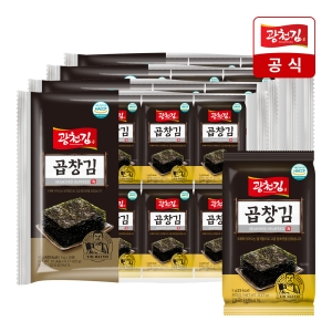 광천김  곱창김 도시락김 5g 16봉x4팩 64봉