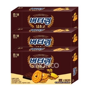 해태제과 버터링 딥초코 103g (3개)