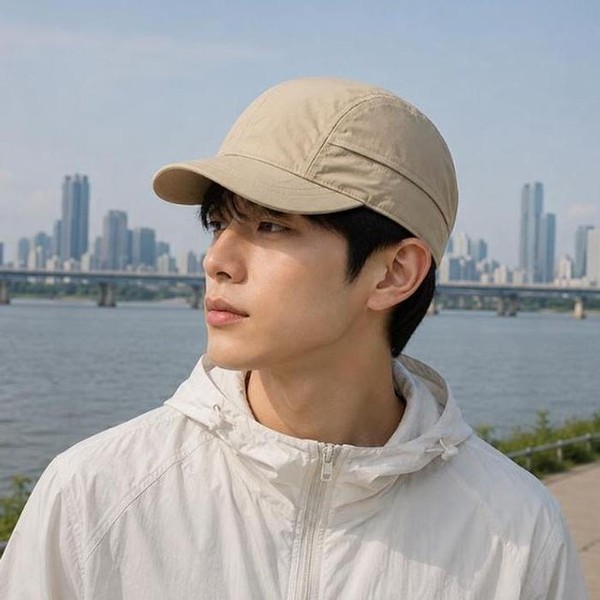 라일리 Rly 통기성 운동모자 가벼운 러닝 햇 짧은챙 메쉬캡 52141918_이미지