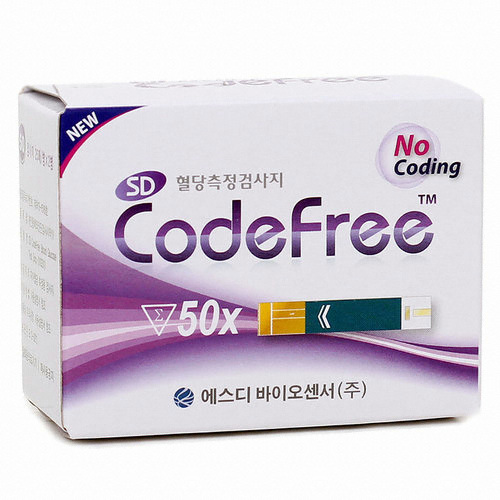 SD바이오센서 SD 코드프리 혈당시험지 (100매)_이미지