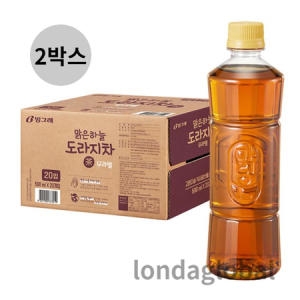 맑은하늘 도라지차 무라벨 500ml