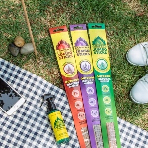 헤븐센스 캠퍼스 시트로넬라 인센스 향 감성 캠핑 모기_이미지