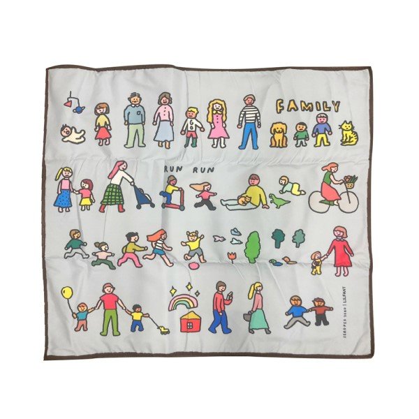 제로퍼제로 가죽스트랩 피크닉 돗자리 (90x100)