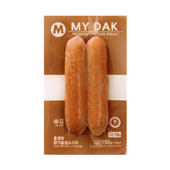 미트리 마이닭 훈제맛 닭가슴살소시지 100g (11개)_이미지