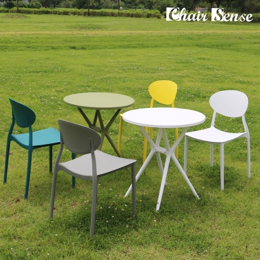 체어센스 퍼센트 야외 테이블 650 (로티의자2개)_이미지