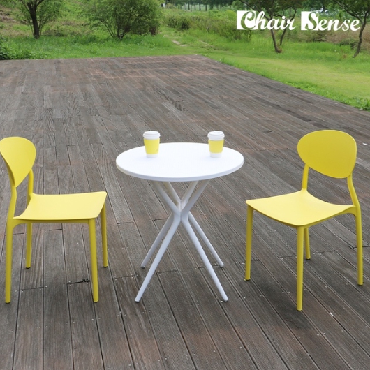 체어센스 퍼센트 야외 테이블 650 (로티의자2개)_이미지